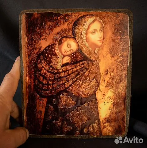 Богоматерь "Колыбельная" икона — красивый подарок