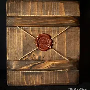 Икона деревянная "Святой князь Владимир" — оригинальный подарок — фотография 3