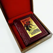 В подарок: Роберт Грин. 24 закона обольщения — книга в кожаном переплёте — фотография 3