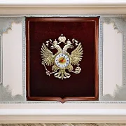 Настенные часы «Герб России» в подарок — фотография 1