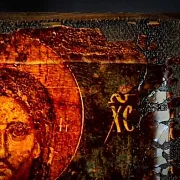 Икона "Христос Вседержитель" дерево, ручная работа — красивый подарок — фотография 6