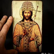 На память: Икона "Христос - Великий Архиерей " — фотография 2