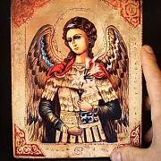 Икона Архангела Гавриила — оригинальный подарок — фотография 1