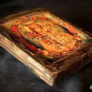 Подарочная икона Богоматери "Неувядаемый цвет" 21*17 — фотография 4