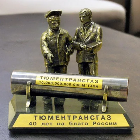 Статуэтка «Газовики» — красивый подарок