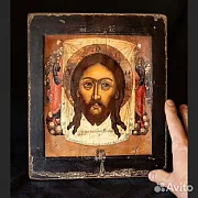 Спас Нерукотворный" Авторская копия с иконы 17 в — красивый подарок — фотография 1