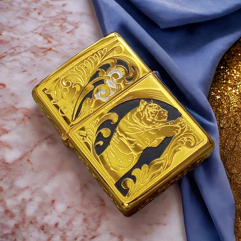 Зажигалка Zippo "Хищник" № 2 — оригинальный подарок