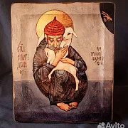Икона с ковчегом "Спиридон Тримифунтский" — необычный подарок — фотография 1