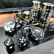 Нарды под стеклом «Лошади» — необычный подарок — фотография 2