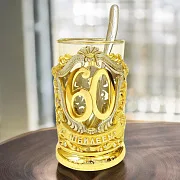 Подарочный подстаканник «60 лет» для чая на юбилей — фотография 1