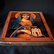 Икона Святой мученицы Людмилы — оригинальный подарок — фотография 6