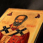 Подарочная икона с ковчегом " Святитель Николай" — фотография 8