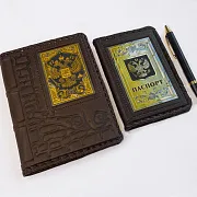 Набор «Ежедневник, паспорт, ручка Parker» — оригинальный подарок — фотография 3