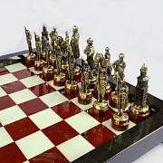 На память: Шахматы из яшмы — фотография 3