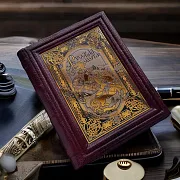 Русская охота — книга в коже — необычный подарок — фотография 1