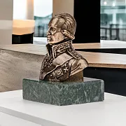 Подарочный бюст «Ушаков» из бронзы — фотография 1