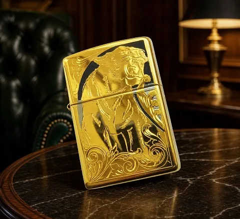 Сувенирная зажигалка Zippo "Тигр" №5 — красивый подарок
