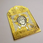Икона Иисуса Христа настольная. Златоуст — необычный подарок — фотография 3