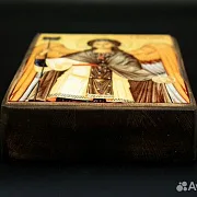 Икона Архангел Гавриил. Ручная работа — необычный подарок — фотография 4