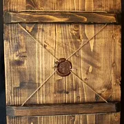 Икона св. Спиридона состаренная. 36*30 см — оригинальный подарок — фотография 2