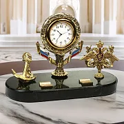 На память: Часы «ВМФ» с якорем и гербом — фотография 1