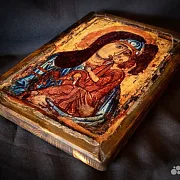 На память: Икона Божией матери "Умиление" Новгородская — фотография 8