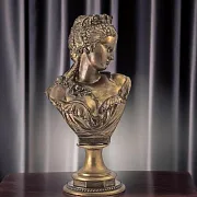 Бюст «Весна» из бронзы — оригинальный подарок — фотография 1