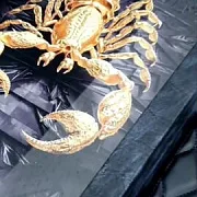 Нарды под стеклом «Скорпион» — необычный подарок — фотография 1