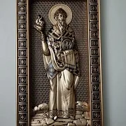 Икона Святой Спиридон Тримифунтский — красивый подарок — фотография 7