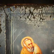 На память: Икона деревянная "Св. Апостол Петр" — фотография 5