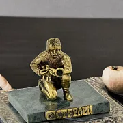 Бронзовая статуэтка «Знак зодиака Стрелец» — необычный подарок — фотография 1