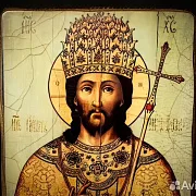 На память: Икона "Христос - Великий Архиерей " — фотография 6