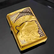 Зажигалка Zippo с гравировкой "Пантера" в подарок — фотография 1