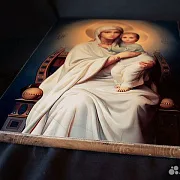 Деревянная икона Божией матери "Кипрская" — красивый подарок — фотография 5