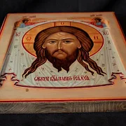 Икона "Спас Нерукотворный c Архангелами" в подарок — фотография 4