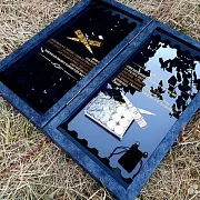 Нарды под стеклом «Брат» — необычный подарок — фотография 9