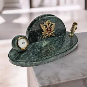 Часы «Престиж» с гербом УИС и подставками — необычный подарок — фотография 1