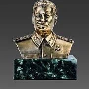 Подарочный бронзовый бюст «И.В. Сталин» — фотография 2
