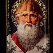 В подарок: Икона Спиридона Тримифунтского. Ручная работа — фотография 4