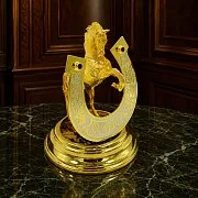 Подкова "На счастье" Яшма. Златоуст — оригинальный подарок — фотография 1