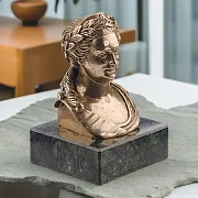 Ручная работа: Бюст «Екатерина II» из бронзы — фотография 1