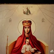 Икона Божией матери "Державная" — необычный подарок — фотография 3
