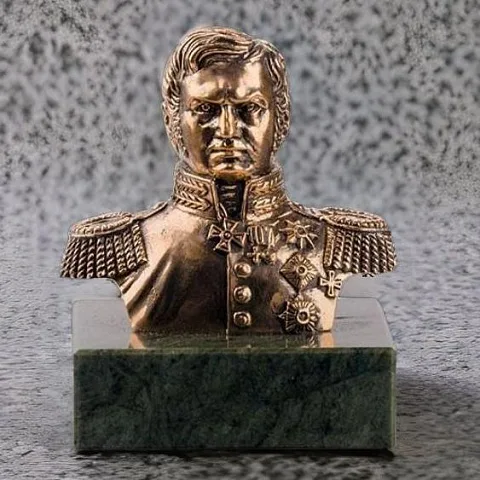 Подарочный бюст «Ермолов А.П.» из бронзы